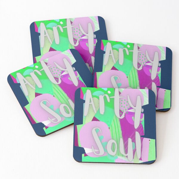 Item preview, Arty Soul Psychedelic Graphic Design, 4, Abstraction, bold colorful abstract playful design inspired by nature designed and sold by Adri Barnard.