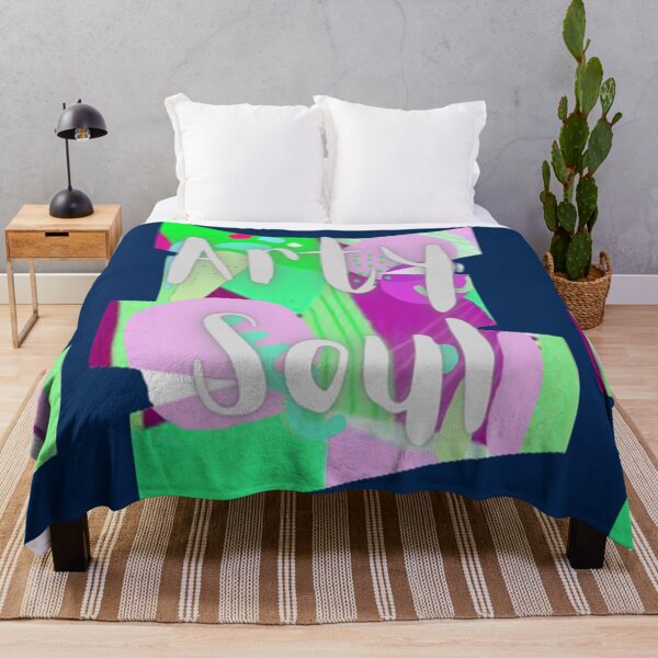 Item preview, Arty Soul Psychedelic Graphic Design, 4, Abstraction, bold colorful abstract playful design inspired by nature designed and sold by Adri Barnard.
