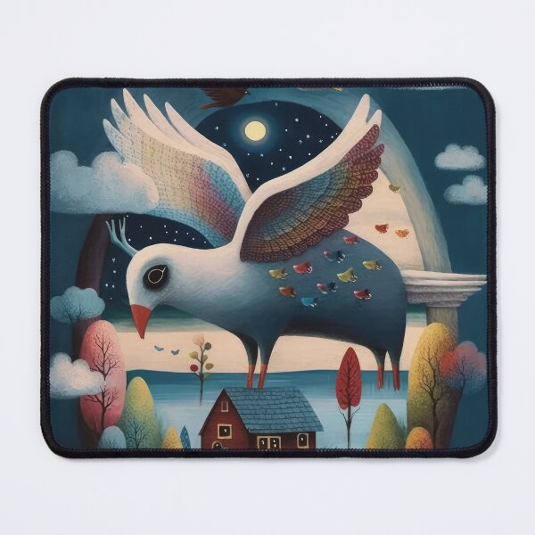 Item preview, Naïve Art Birds 05 designed and sold by thewandswant.