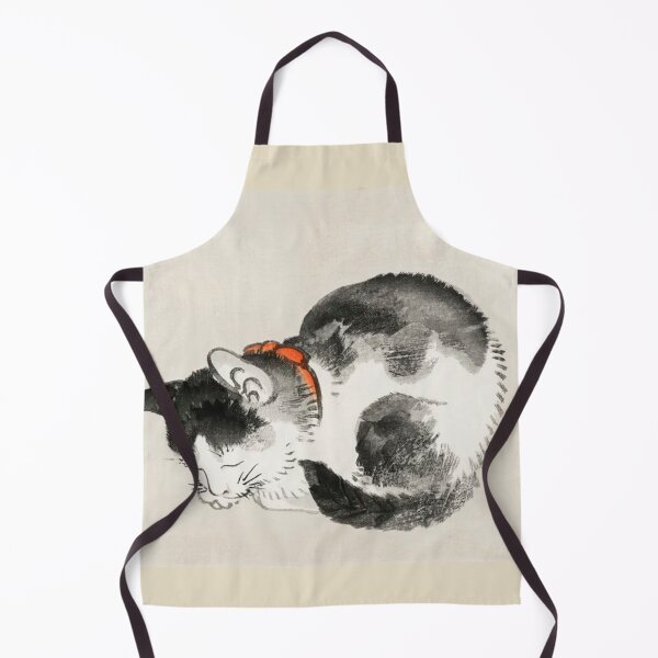 Item preview,  Sleeping cat by Kōno Bairei (1844-1895). Digitally enhanced by WatermarkNZ Press designed and sold by CristalleLisa.