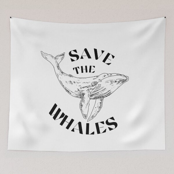 Item preview, Save the whales designed and sold by addict2reading.