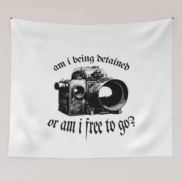 Item preview, First Amendment Constitutional Government Audit Am I Being Detained or am I Free To Go Constitutional Auditor Camera designed and sold by Gralok.