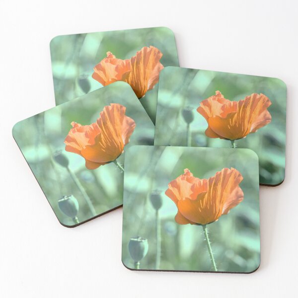 Item preview, Poppy Flower in the Summer Night designed and sold by Amalus-files.