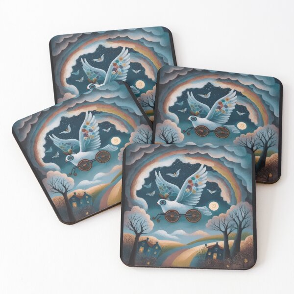 Item preview, Naïve Art Birds 07 designed and sold by thewandswant.