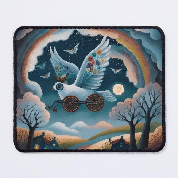 Item preview, Naïve Art Birds 07 designed and sold by thewandswant.