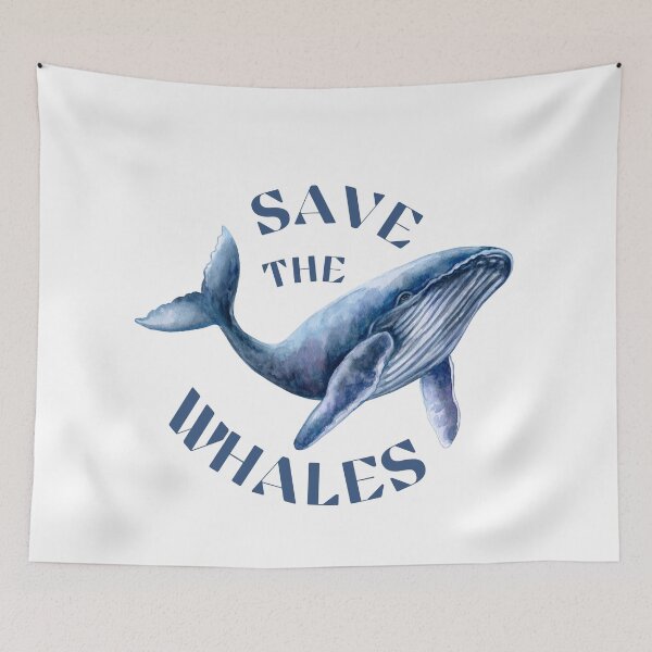 Item preview, Save the whales designed and sold by addict2reading.
