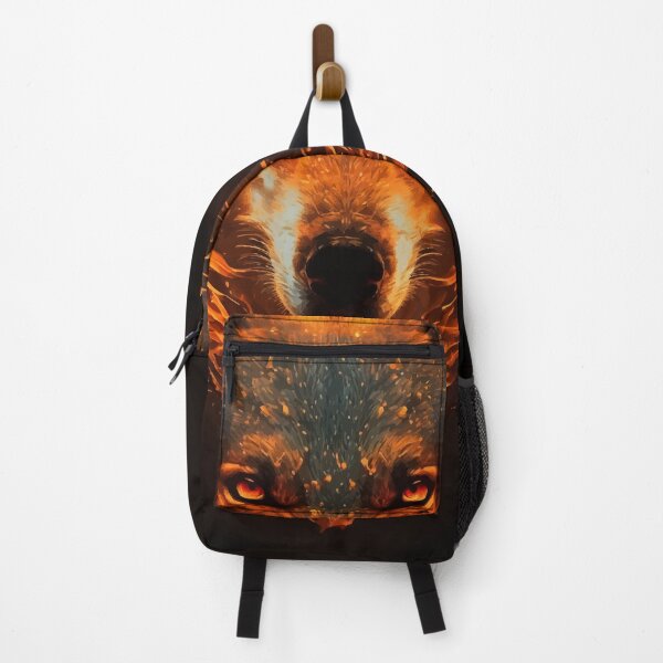 Item preview, Angry wolf on Fire designed and sold by Visual-wallart.