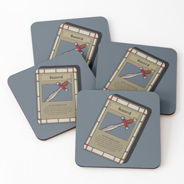 Item preview, Sword Trading Card designed and sold by Fun Funky Designs.