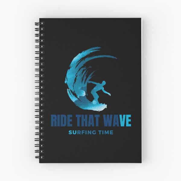 Aperçu de l'œuvre Montez ce temps de surf des vagues créée et vendue par DigitalMagShop.