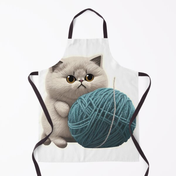 Item preview, Funny And Cute Cat With A Ball Of Wool designed and sold by ezps.
