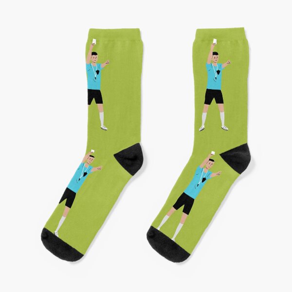 Foul - Funny Referee  Socks for Sale by designitfun