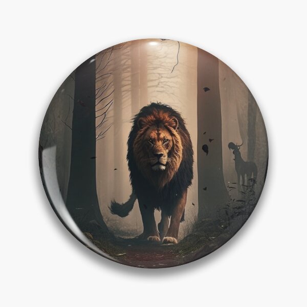 Item preview, Majestic King of the Jungle designed and sold by Nadoshaa1998.