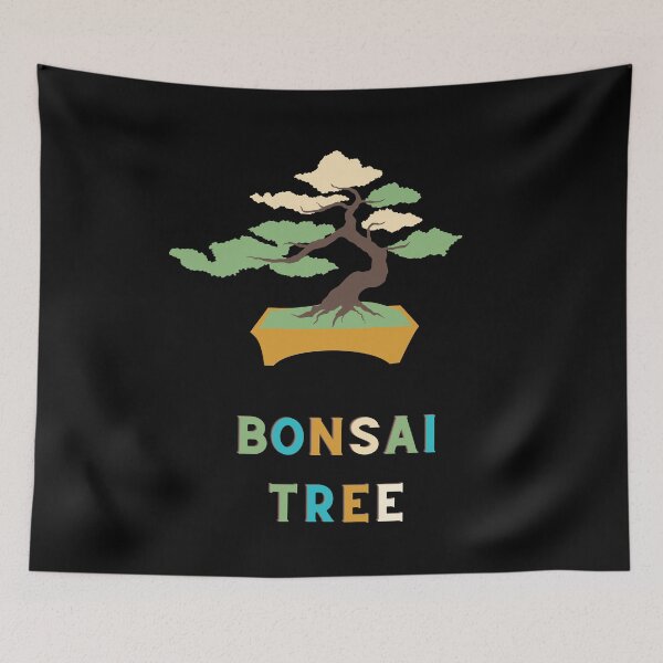 Item preview, Bonsai tree - colorful letters designed and sold by piesdesignart.