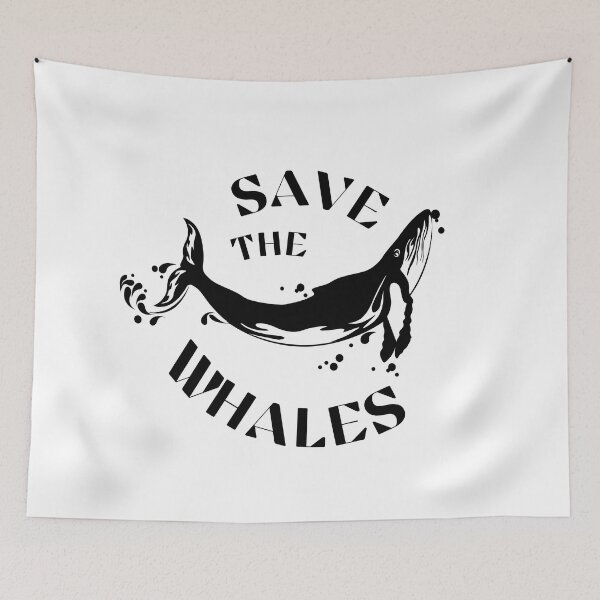 Item preview, Save the whales designed and sold by addict2reading.