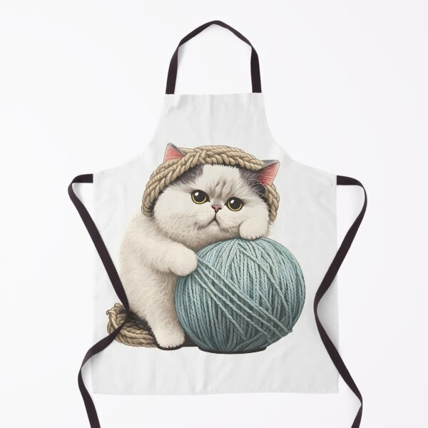 Item preview, Funny And Cute Cat With A Ball Of Wool designed and sold by ezps.