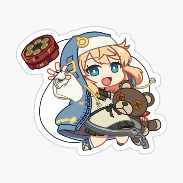 "guilty gear strive bridget" Sticker for Sale by LoupiReina | Redbubble