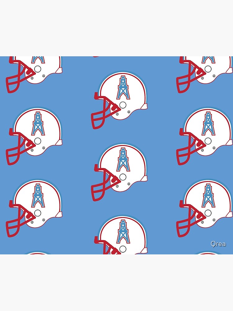 Houston Oilers vintage american football team helmet emblem | Art Board  Print