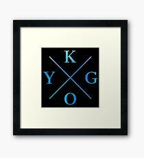 Lámina enmarcada KYGO - Azul