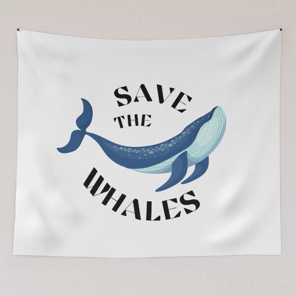 Item preview, Save the whales designed and sold by addict2reading.