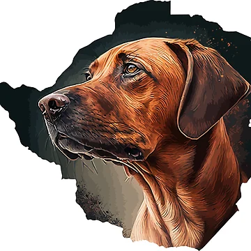 Imagen de la obra Perro Ridgeback de Rodesia de WorldEngine