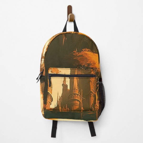 Item preview, The Elven city of Isaena Aethel designed and sold by AM FineArtPrints.