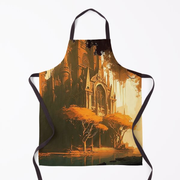 Item preview, The Elven city of Isaena Aethel designed and sold by AM FineArtPrints.