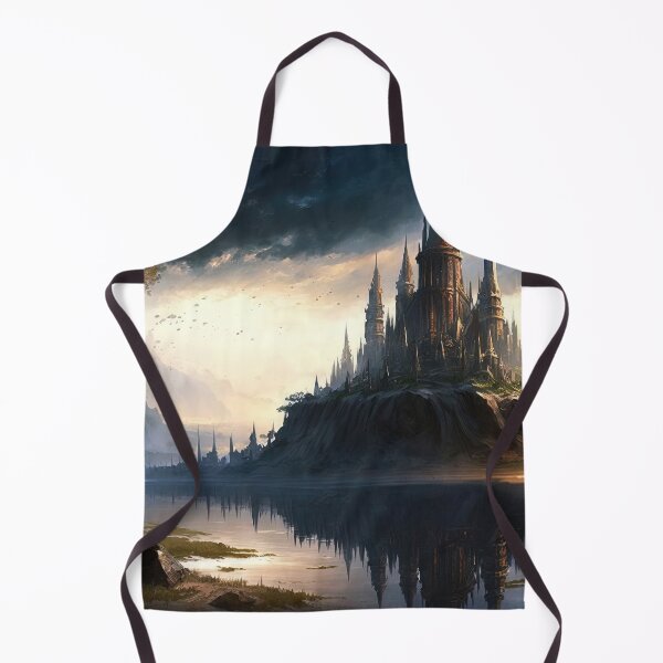 Item preview, The Elven city of Isaena Aethel designed and sold by AM FineArtPrints.