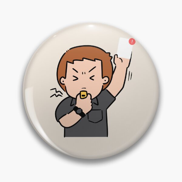 Item preview, Match Referee , New Design designed and sold by Robo-toons.