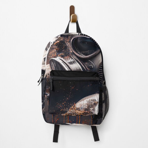Item preview, Cyberpunk Gasmask Artwork / Gasmask Splashing In Water designed and sold by Unwind-Art-Work.