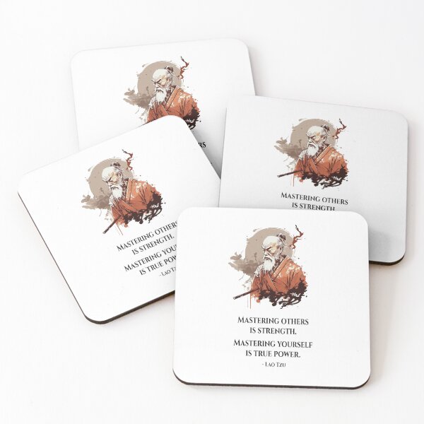 Item preview, Mastering yourself - Lao Tzu designed and sold by Kameeno.