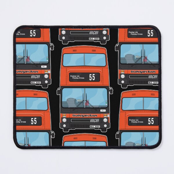 Item preview, Strathclyde Buses MCW Metrobus mk2 MB31 MUS309Y Retro Nostalgia Illustration designed and sold by BFXIII.