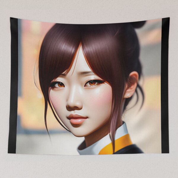 Item preview, Kyoko (Realistic Anime) designed and sold by DoublecrashArt.