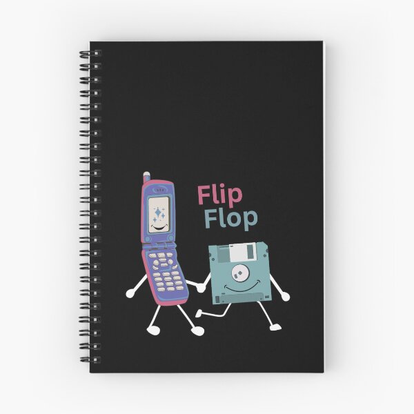 Artikelvorschau, Retro Vintage Flip Phone & Diskette entworfen und verkauft von SamXDesigns.