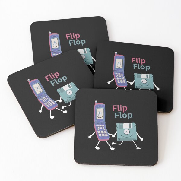 Item preview, Retro Vintage Flip Phone & Floppy Disc  designed and sold by SamXDesigns.