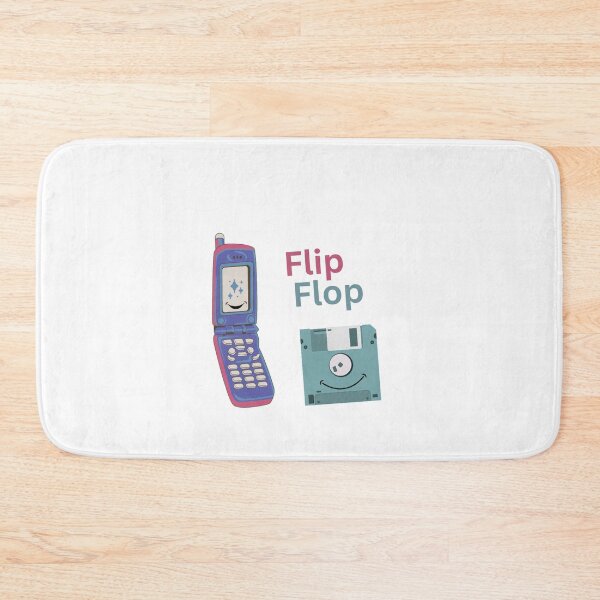 Item preview, Retro Vintage Flip Phone & Floppy Disc  designed and sold by SamXDesigns.