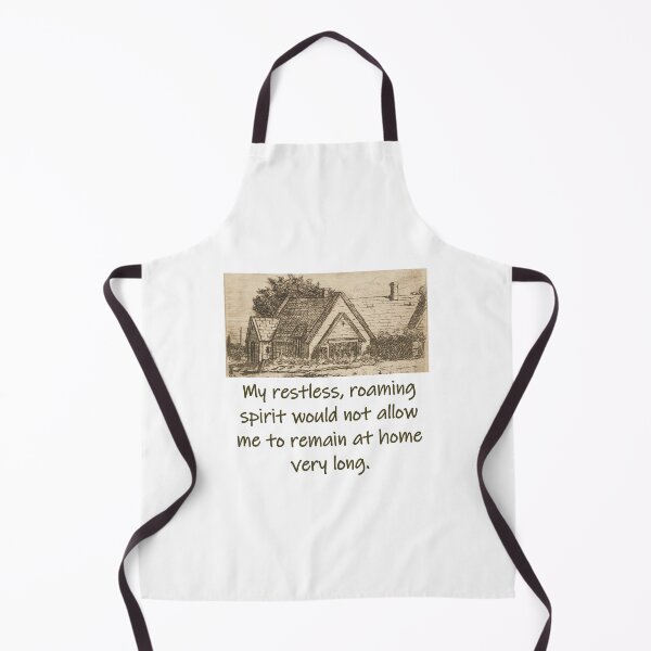 Item preview, My Restless Roaming Spirit - Home Quote  designed and sold by CrankyOldDude.