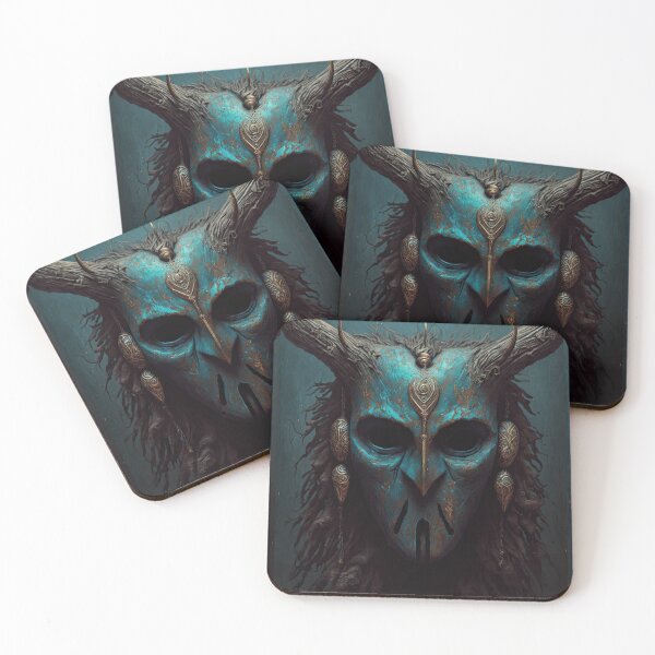 Item preview, Seidr Shaman Asatru Gothi Masque Rokkatru Loki Shamanism from Valhalla  designed and sold by Gralok.