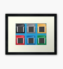 GameBoy Cartridge Framed Print