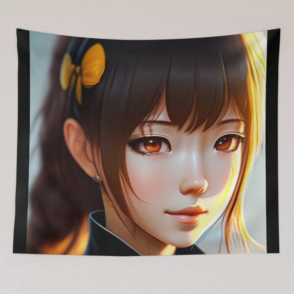 Item preview, Fumiko (Realistic Anime) designed and sold by DoublecrashArt.