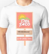 Frische Avocado-Rebe Slim Fit T-Shirt