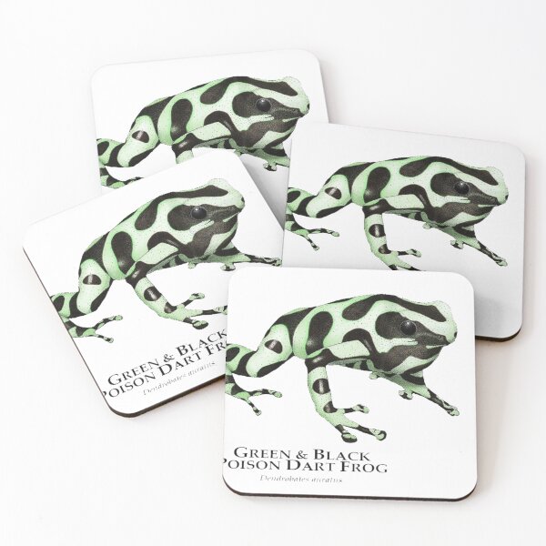 Item preview, GREEN & BLACK POISON DART FROG Dendrobates auratus comes designed and sold by Sameart ⭐⭐⭐⭐⭐.