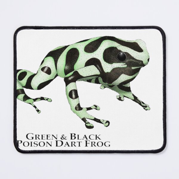 Item preview, GREEN & BLACK POISON DART FROG Dendrobates auratus comes designed and sold by Sameart ⭐⭐⭐⭐⭐.