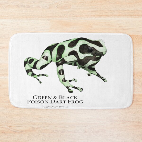Item preview, GREEN & BLACK POISON DART FROG Dendrobates auratus comes designed and sold by Sameart ⭐⭐⭐⭐⭐.