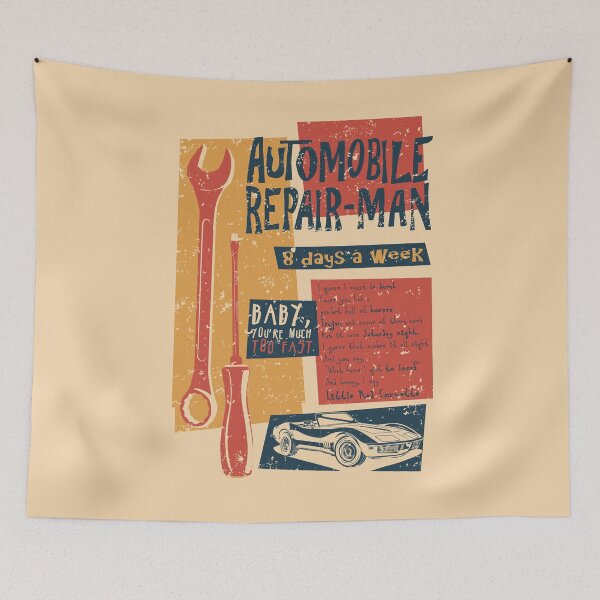Item preview, Automobile Repair Man designed and sold by Kinky-Woom.