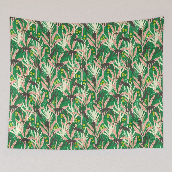 Item preview, Monkeys in a jungle designed and sold by kondratya.