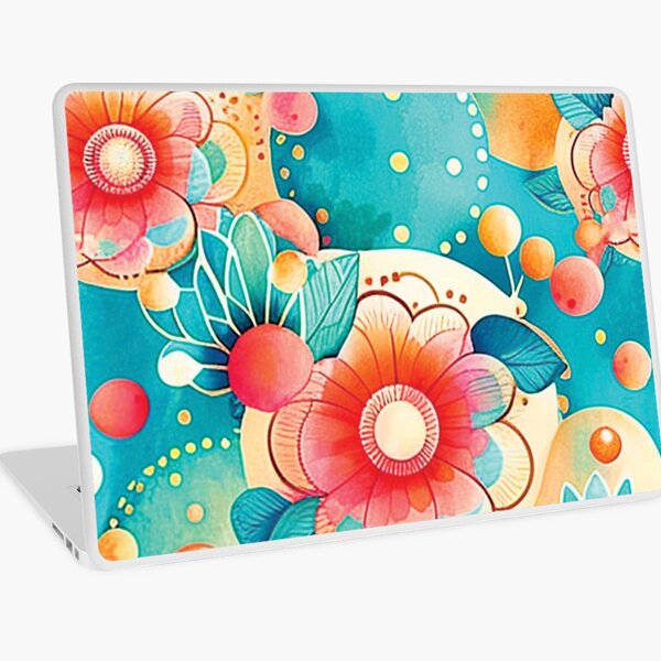 Item preview, Abstract Colorful Geometric and Floral Surface Art designed and sold by LotusBlanc.