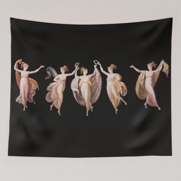 Item preview, Antonio Canova 1799 Five dancing girls holding crowns  designed and sold by Onodera.
