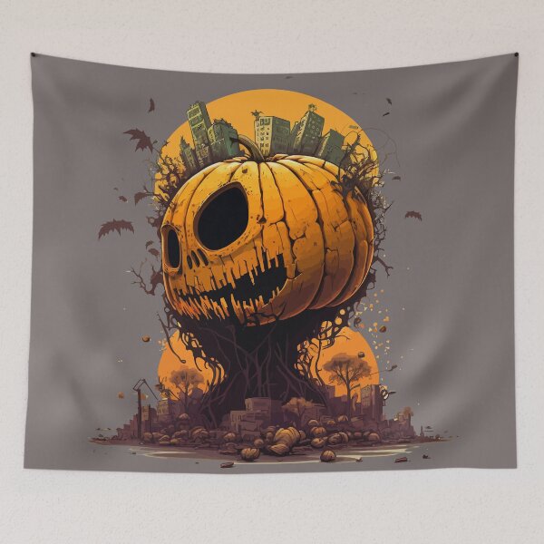 Item preview, Mutant pumpkin city designed and sold by gitarus.