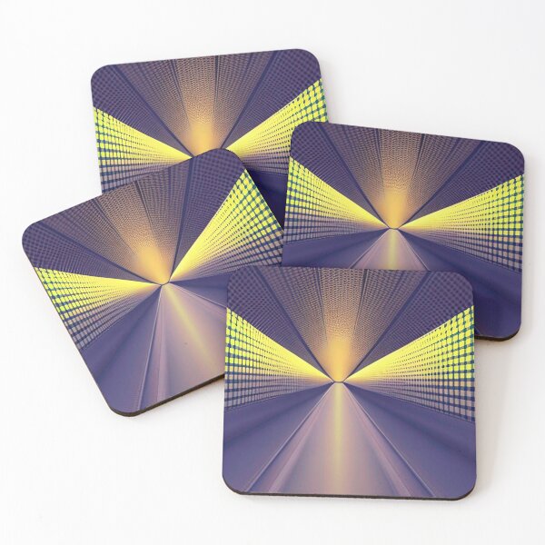 Item preview, Tunnel, purple, yellow, abstract designed and sold by TreeEgg.