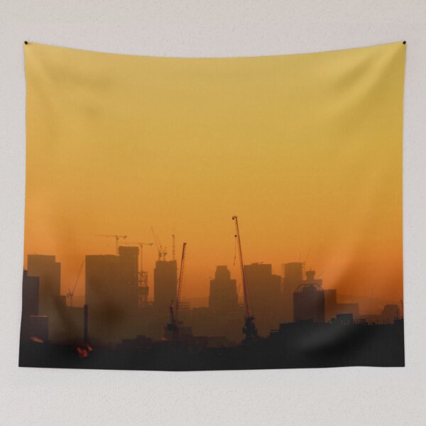 Item preview, Sunrise City - Orange designed and sold by Quooki.